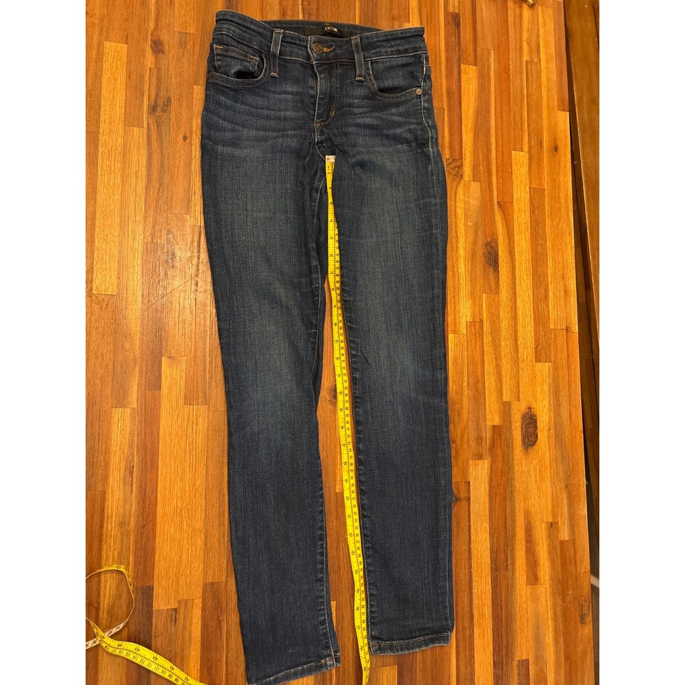 Joe's Jeans The Skinny Women 24 Dark Blue Excellent Stretch Denim Slim Fit